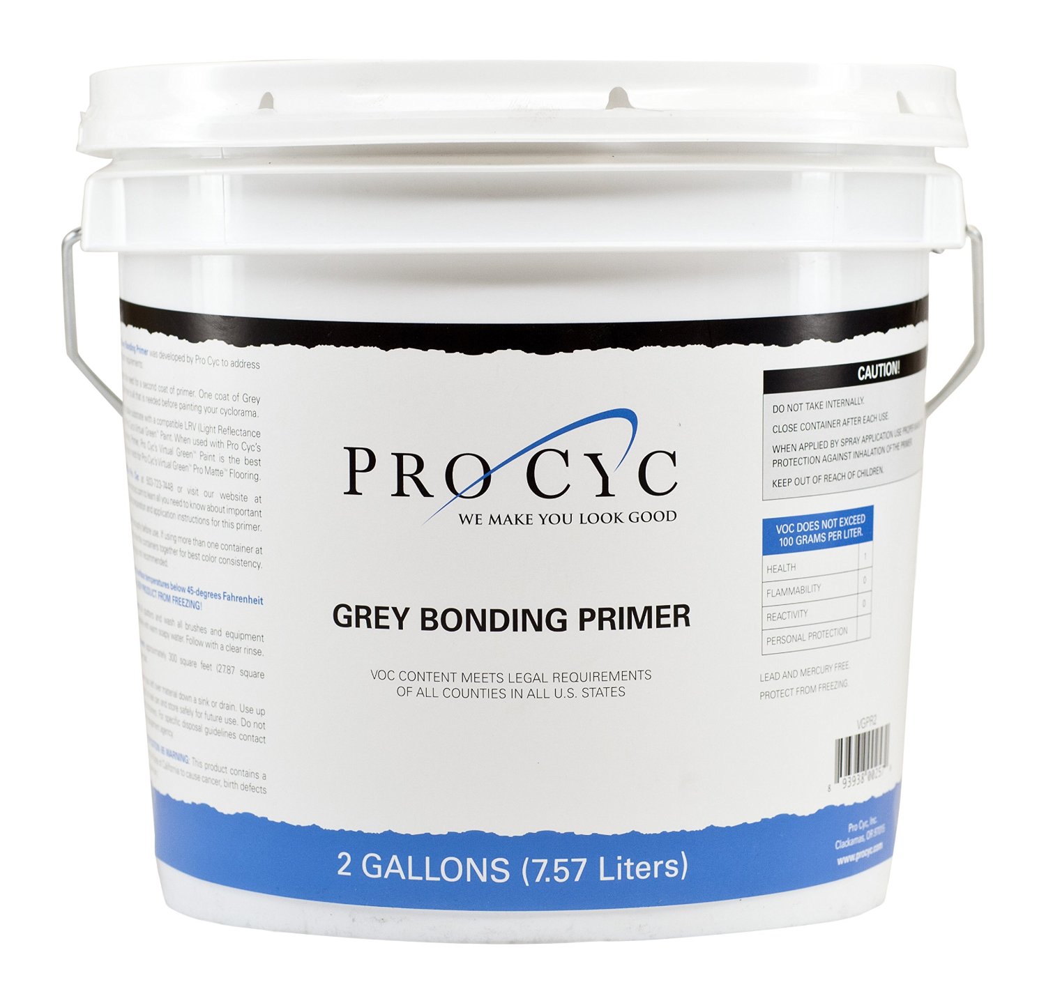 Grey Bonding Primer for Chroma Key Green and White Studio Paint | Pro Cyc
