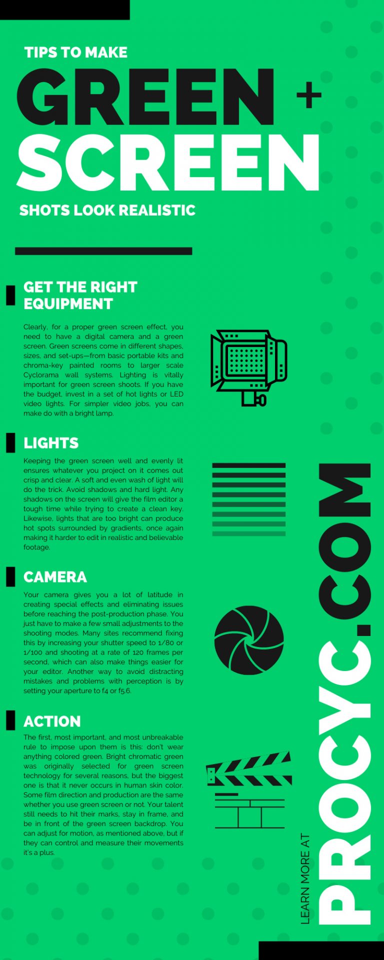 Tips to Make Green Screen Shots Look Realistic