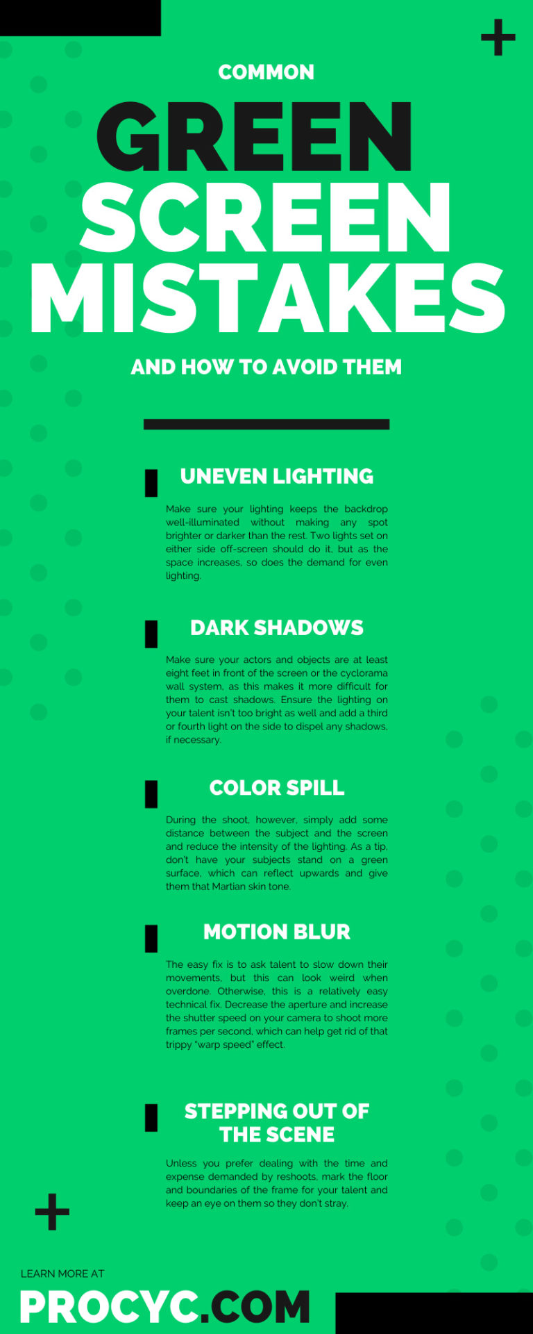 Common Green Screen Mistakes and How To Avoid Them