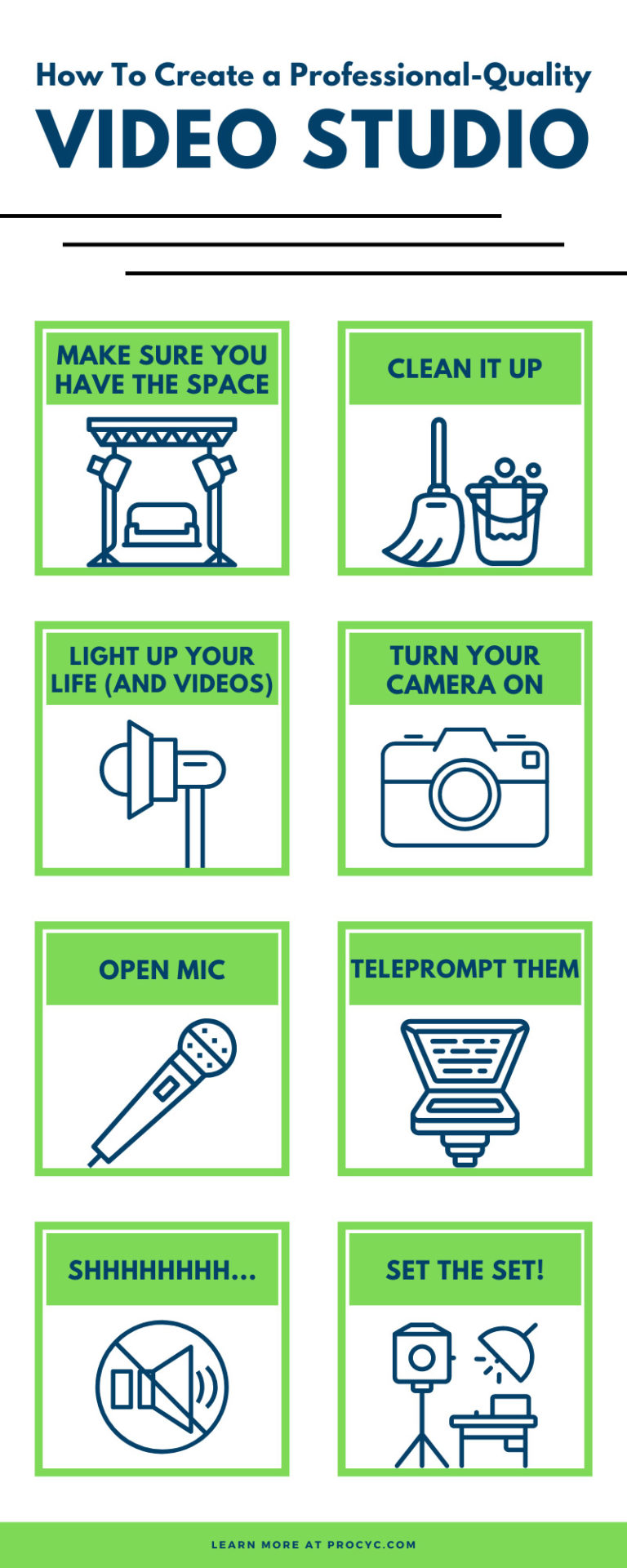 How To Create a Professional-Quality Video Studio